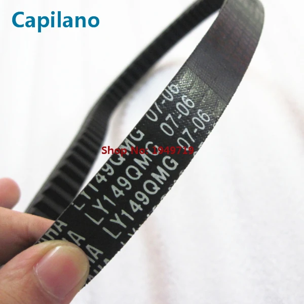 motorcycle / scooter ZY100T SRZ100 JOG100 LY149QMG 07-06 rubber driven belt gear pulley belt for Yamaha 100cc JOG SRZ 100 parts