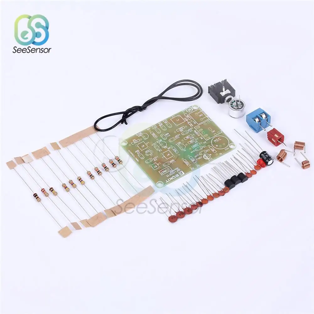 DC 3-6V FM Wireless Transmitter Module Kits 76-108MHz Frequency Modulation Wireless Microphone Module Board Parts DIY Electronic