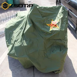 ZSDTRP Ural CJ-K750 Retro Side car Motorcycle Waterproof Rain Cloth Case Motorbike Spare Wheel Cover For BMW R50 R1 R12 R 71