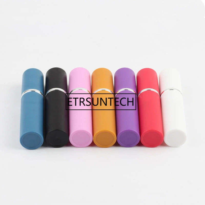 5ML Mini Portable plastic Refillable Perfume Bottle With Spray Empty Cosmetic Containers With Atomizer F1580