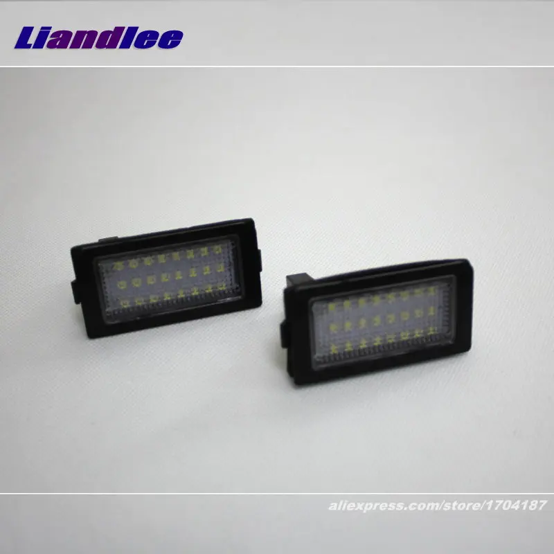 

Liandlee Car License Plate Lights For BMW 7 Series E38 1994-2001 Auto Number Frame Lamp LED Bulb Replacement Accessories