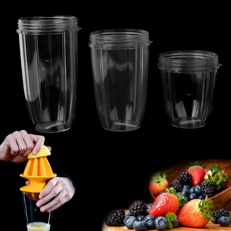 Spremiagrumi Tazza Tazza Trasparente di Ricambio Per NutriBullet Nutri Pallottola Spremiagrumi 32OZ JAN07 Dropship