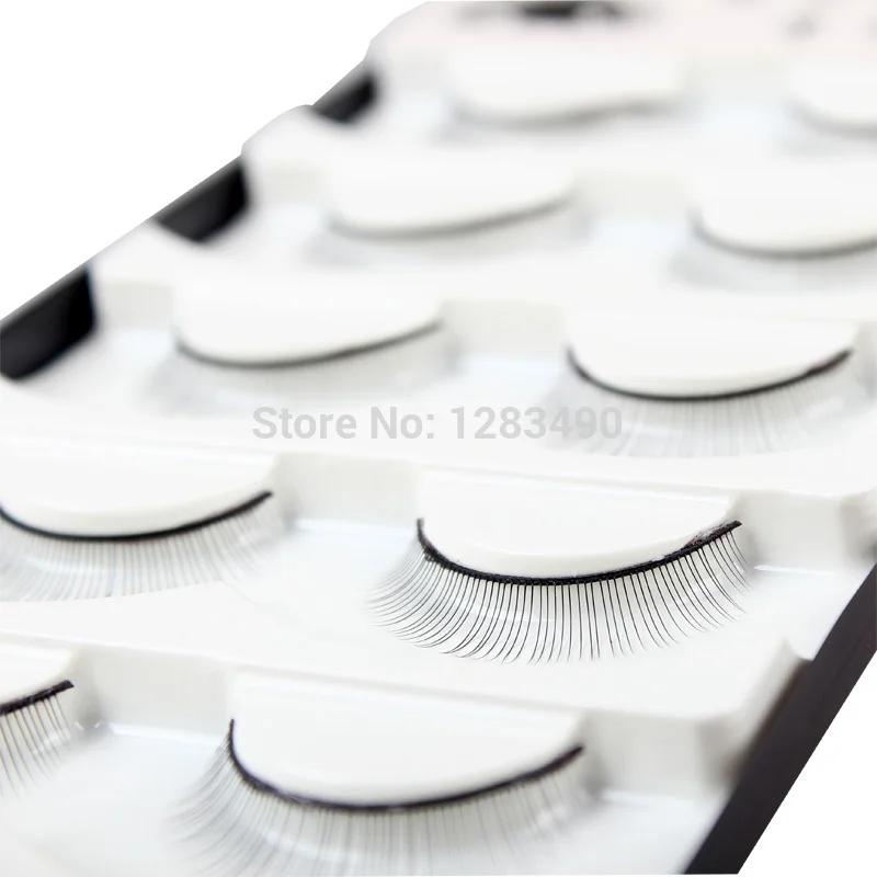 Fashion One Box Professional Natural Long Individual False Eyelashes The Novice Practice Eye Lashes Extension