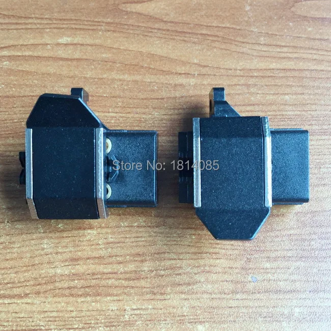 Free  Shipping 1 pair FTTH Fujikura FSM-50S Fusion Splicer covered wire clamps FSM50S Single core covered wire pigtail clamp