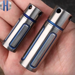 S/L Ultralight Titanium Seal Bottle Waterproof Canister Medicine Bottles Outdoor Emergency EDC Good Quality Survival Tool