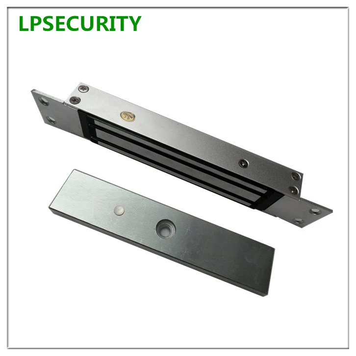 LPSECURITY concealed 180kg 350lbs Electric Magnetic shear Door Lock for Access control system intercom office glass wooden door