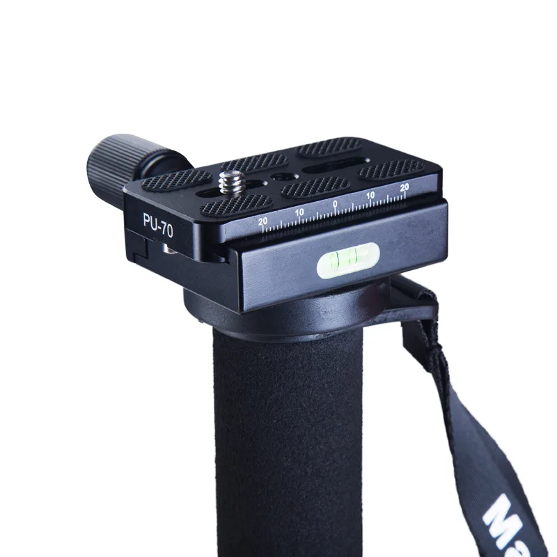 KZ-30 universal placa de liberação rápida com 1/4 "parafuso para tripé bola cabeça para canon nikon sony dslr monopé