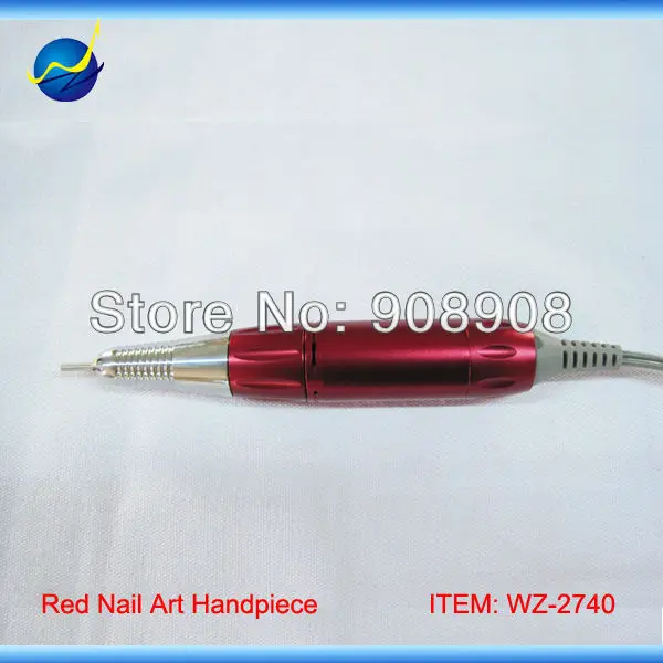 Mini Nail File Motor Handpiece / Electric Nail Manicure Pedicure Polishing Machine Drill File Machine Tools 24V