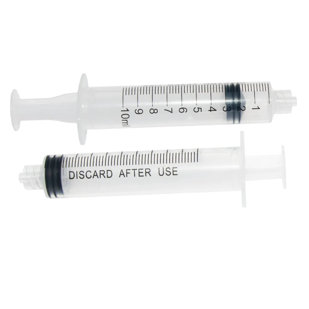 10ml hình Ống Tiêm với Kim cho Phòng Thí Nghiệm và Sử Dụng Nhiều kim phun Dụng Cụ 0.5inch 14G Cùn Đầu Pha Chế Kim với luer khóa