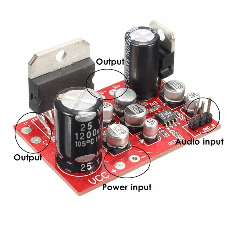 Placa amplificadora estéreo, preamplificador AD828 super que NE5532, DC 12V TDA7379 38W + 38W