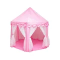 one pink tent