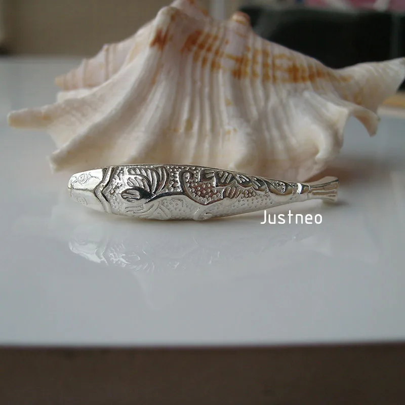 solid 925 Sterling Silver tube spacer connector,silver jewelry components