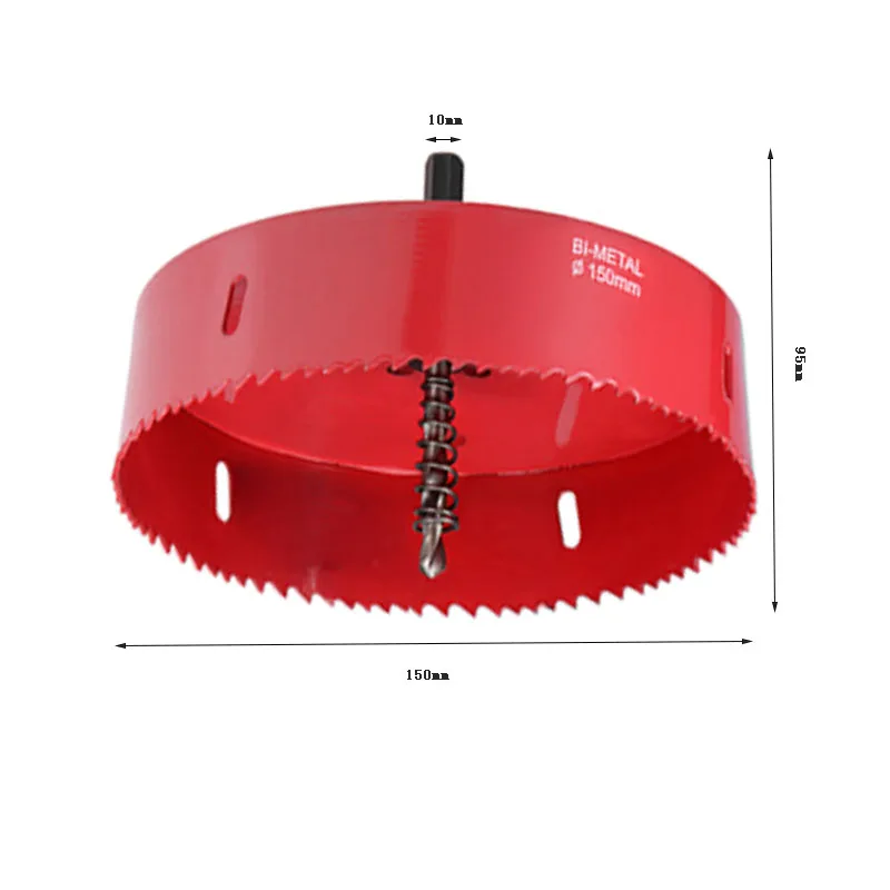 150mm BI-Metal Hole Saw for Cornhole Boards Corn Hole Drilling Cutter