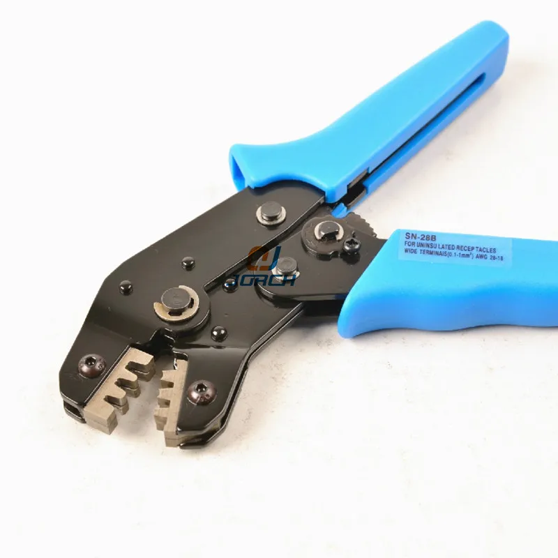 1 zestaw narzędzi do zaciskania szczypce do zaciskania SN-28B MINI STYLE EUROP 0,25-1 mm2 narzędzia wielofunkcyjne ręce 28-18AWG — zdjęcie 3