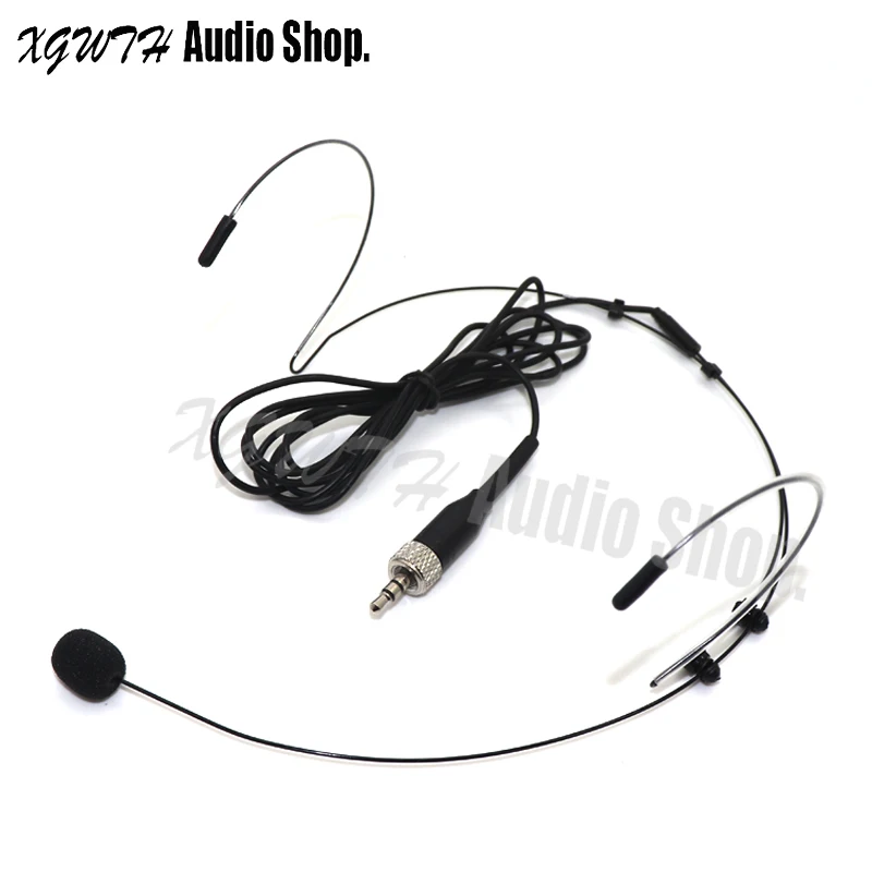 

Headset Head-mounted Microphone For Sennheiser Wireless Transmitters System 3.5mm Screw Locking Plug Condenser Mic