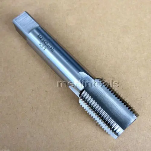 

28mm x 2 Metric HSS Right hand Tap M28 x 2.0mm Pitch