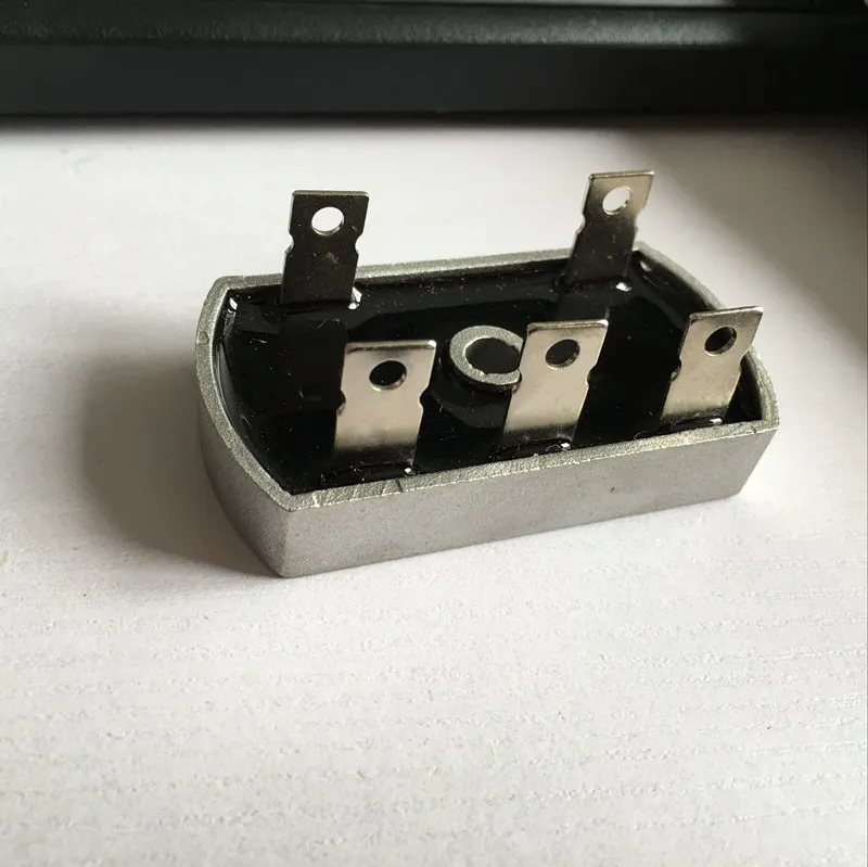 1pcs three-phase rectifier bridge rectifier SQL40A 1000V Metal Case Bridge Rectifier 32*60mm