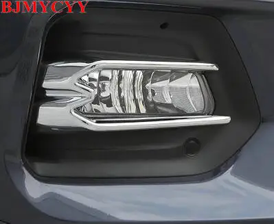 BJMYCYY 2PCS/SET The front fog lamp ABS decorative box for for Hyundai ix35 2018