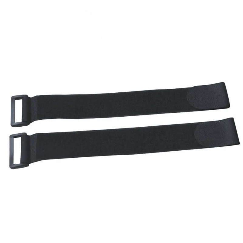 Aerops 4pcs 400mm Black Battery Belt Tie Magic Strap for Airplane Helicopter drone Fixed battery