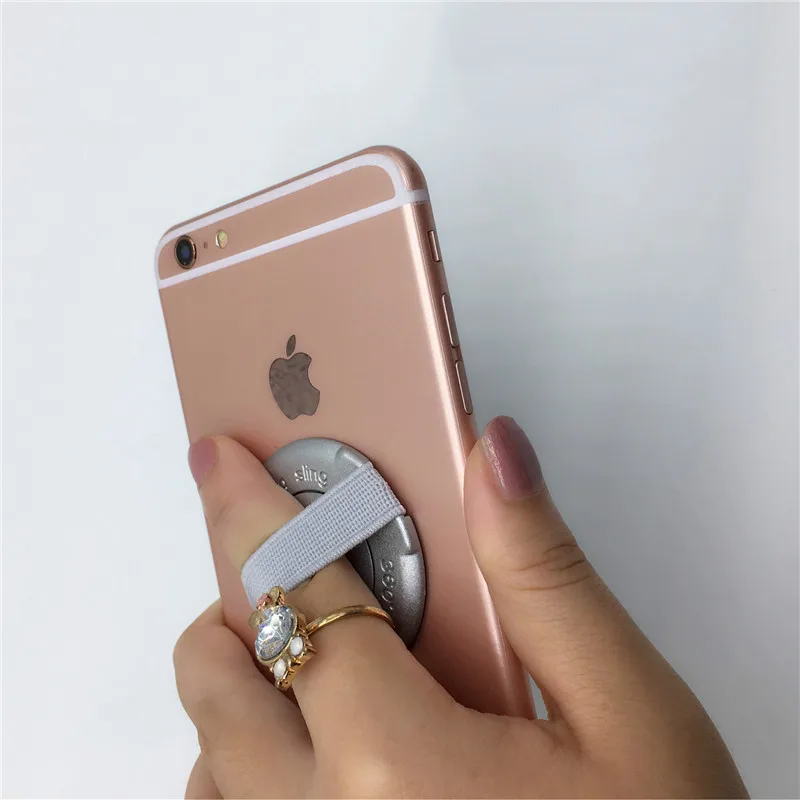 SIANCS Round Finger Sling Grip Elastic Band Strap  for iPhonexs  huawei Samsung Tablet Pad  Universal Phone Holder  Stand