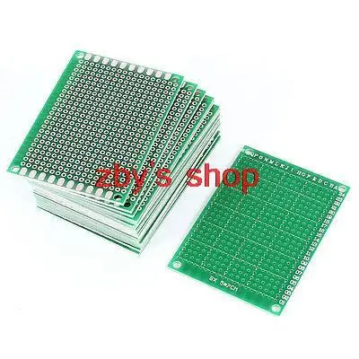 

20pcs 5cm x 7cm FR-4 One Side Prototype Tinned PCB Print Circuit Universal Board