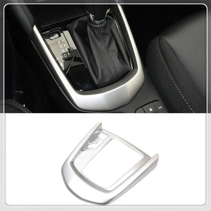 ABAIWAI for left hand drive For Mazda CX-3 CX3 2015 2016 2017 2018 ABS Matte Car Interior Gear box shift panel frame Cover Trim