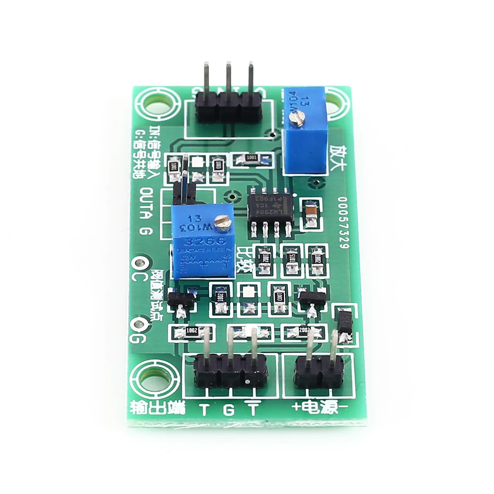 Signal Amplifier Operational Module LM2904 DC 3.5V-24V Adjustable Comparator Threshold Voltage DC High and Low Level