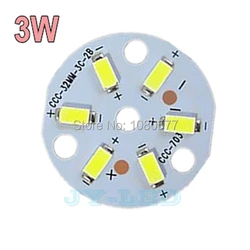 10 sztuk 3 W 5730 SMD Panel lampy 32mm Led o wysokiej jasności aluminium płyta podstawowa