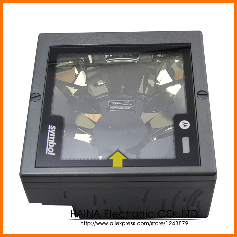 Scanner de código de barras a laser omnidirecional ls7808, 100%