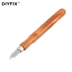 DIYFIX Houtsnede Mes Scorper Houtsnijwerk Tool Houtbewerking Hobby Arts Craft Cutter Scalpel DIY Pen Handgereedschap