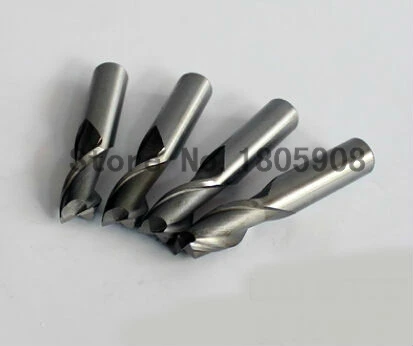 Free delivery 2 slot 5PCS M13.0 high speed steel straight shank vertical milling cutter milling cutter of end milling cutter