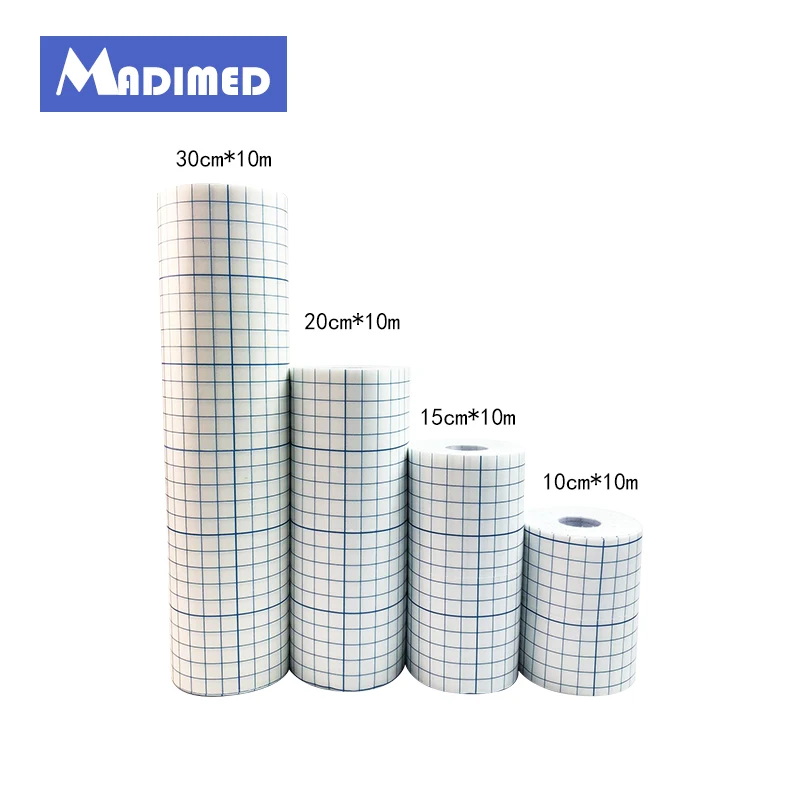 MADIMED 2Rolls/Lot 10cm x 10m Fixer Pflaster Fixomull Stretch Hypoallergenic Adhesive Wound Dressing Fixation Tape Bandage