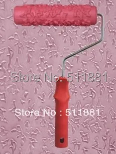 

7'' NCCTEC Liquid wallpaper paint toller 180mm mould liquid wallpaper FREE shipping flower diatom ooze embossed roller