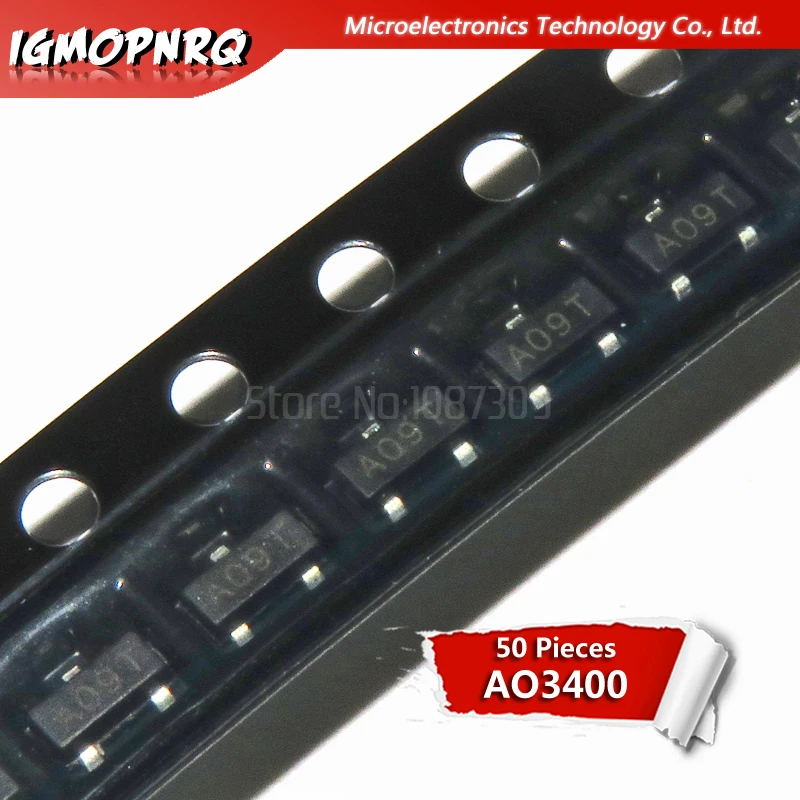 50Pcs AO3400 AO3400…