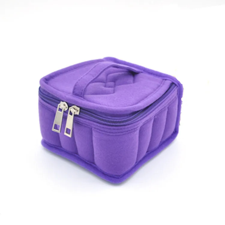 

Portable Makeup Bags With solid Pattern Cute Cosmetics Pouchs For Travel Ladies Pouch Women Cosmetic Bag-40