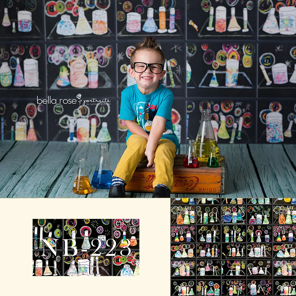 Fondos de fotografía de vinilo para Recién Nacido niño o niña Bokeh fondo fotográfico decoración de baño de bebé accesorios de fondo para sesión fotográfica