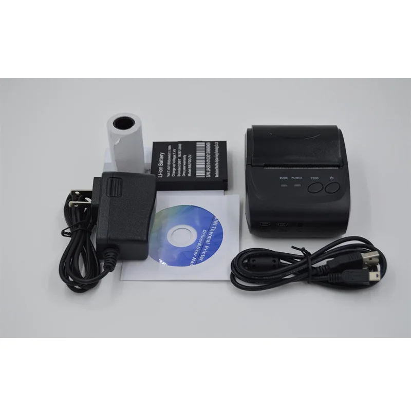 Imagem -06 - Mini Impressora Térmica sem Fio Bluetooth Android Sdk Livre 58 mm
