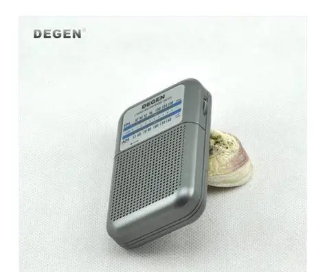 New DEGEN DE333 FM AM Radio Receiver Mini Handle Portable Two Band A0796A eshow