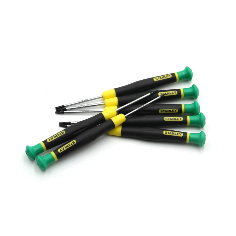 Imagem -03 - Stanley-mini Parafusadeira de Precisão Peça Micro Torx t4 t5 t6 t7 t8 t9 T10 Topo Rotativo sem Furo s2 Liga de Aço