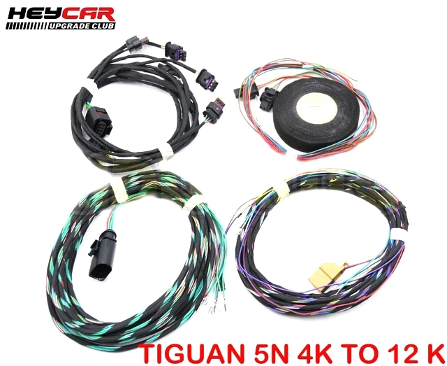 

Auto Parking PLA 2.0 Play&Plug 4K To 8K & 4K To 12K & 8K To 12K Install Harness Wire For Tiguan 5N