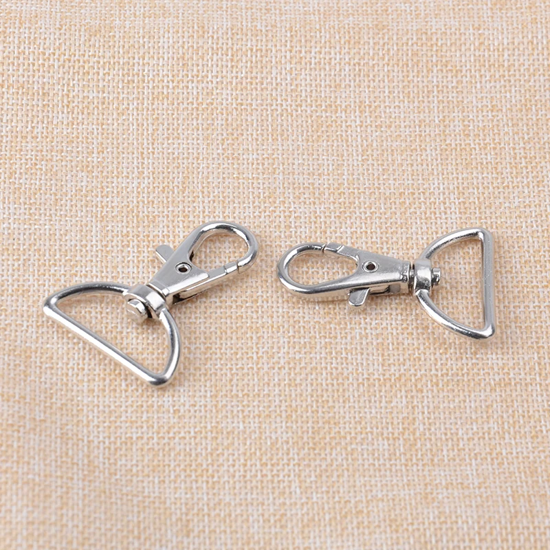 

BULK 50 Silver Lobster Swivel Clasps