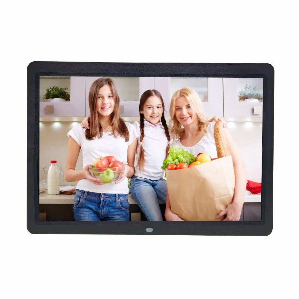 15 inch support 1080P picture player video player digital photo frame resolution 1280X800 support SD and USB drive