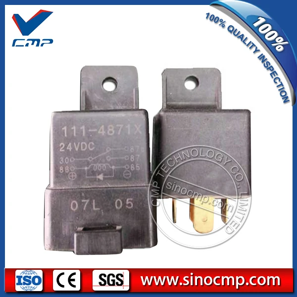 

111-4871 111-4871X Excavator Relay for CAT 320B E320B 320C E320C 320 320D