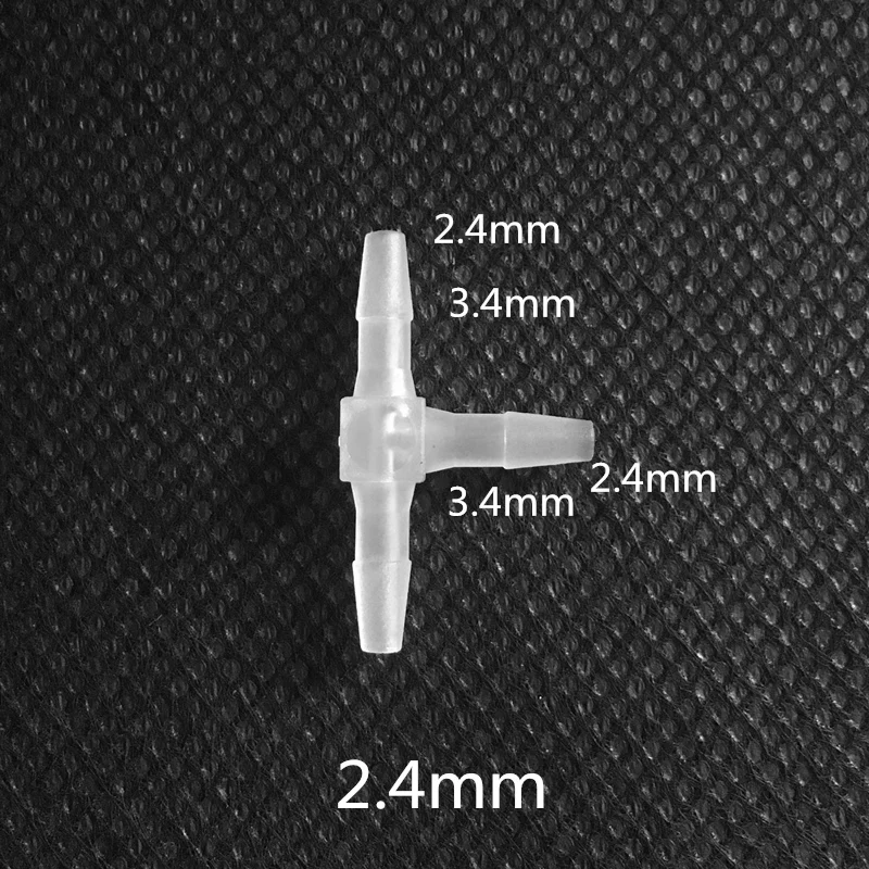 

Пластиковые Т-образные коннекторы для садовых водяных шлангов 2,4 мм