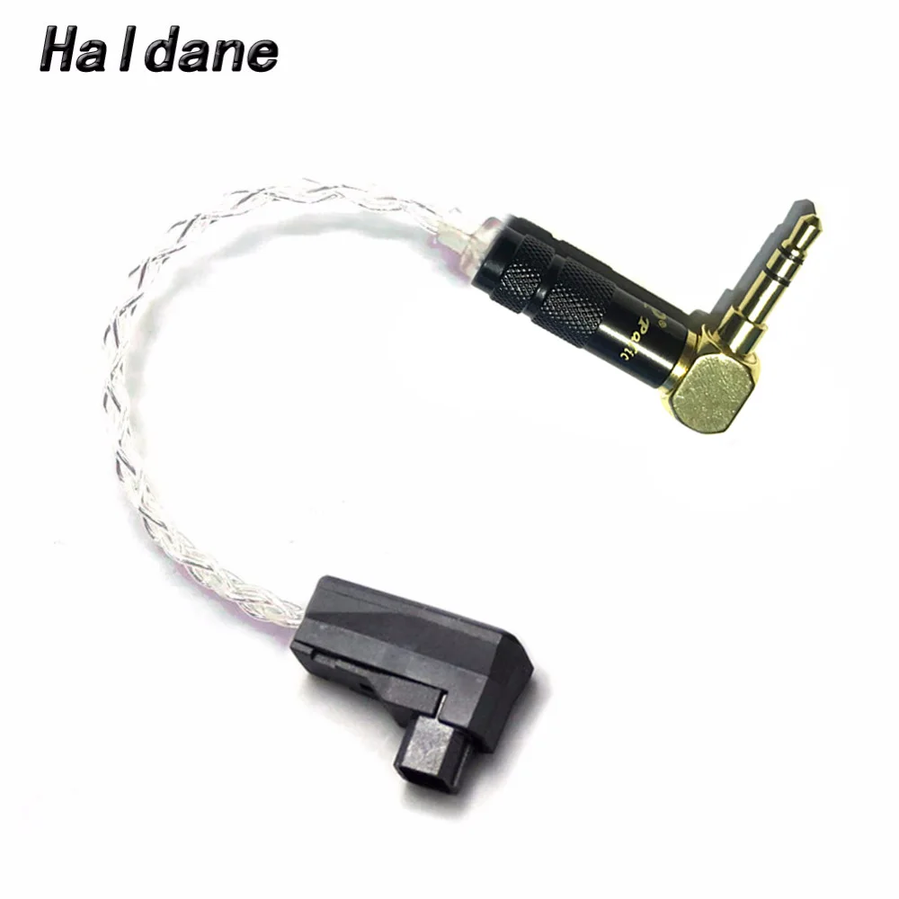 Haldane 4 Cores Silver Plated 4pin RSA/ALO Balanced to 3.5mm Stereo Male Audio Adapter Cable For SR71 SR71B RXMK3 SOLO