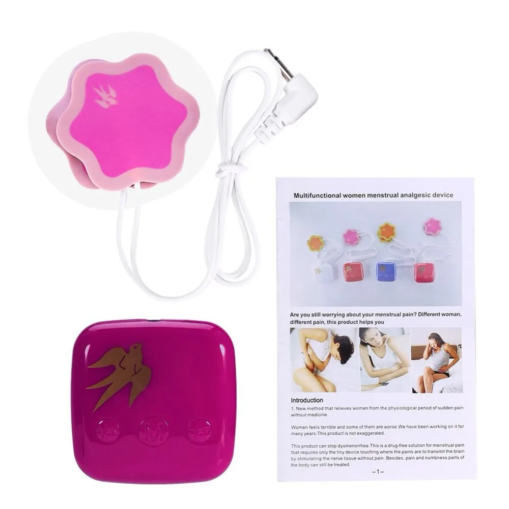 Feminie Menstrual Analgesic Device Women Period Pain Dysmenorrhea Massage Multifunctional Abdominal Massager