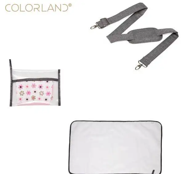 Colorland Bayi Fashion Mummy Maternity Popok Nappy Tas Organizer untuk Ayah Messenger Mengubah Tas Ibu Tas Tangan Bolso Ibu