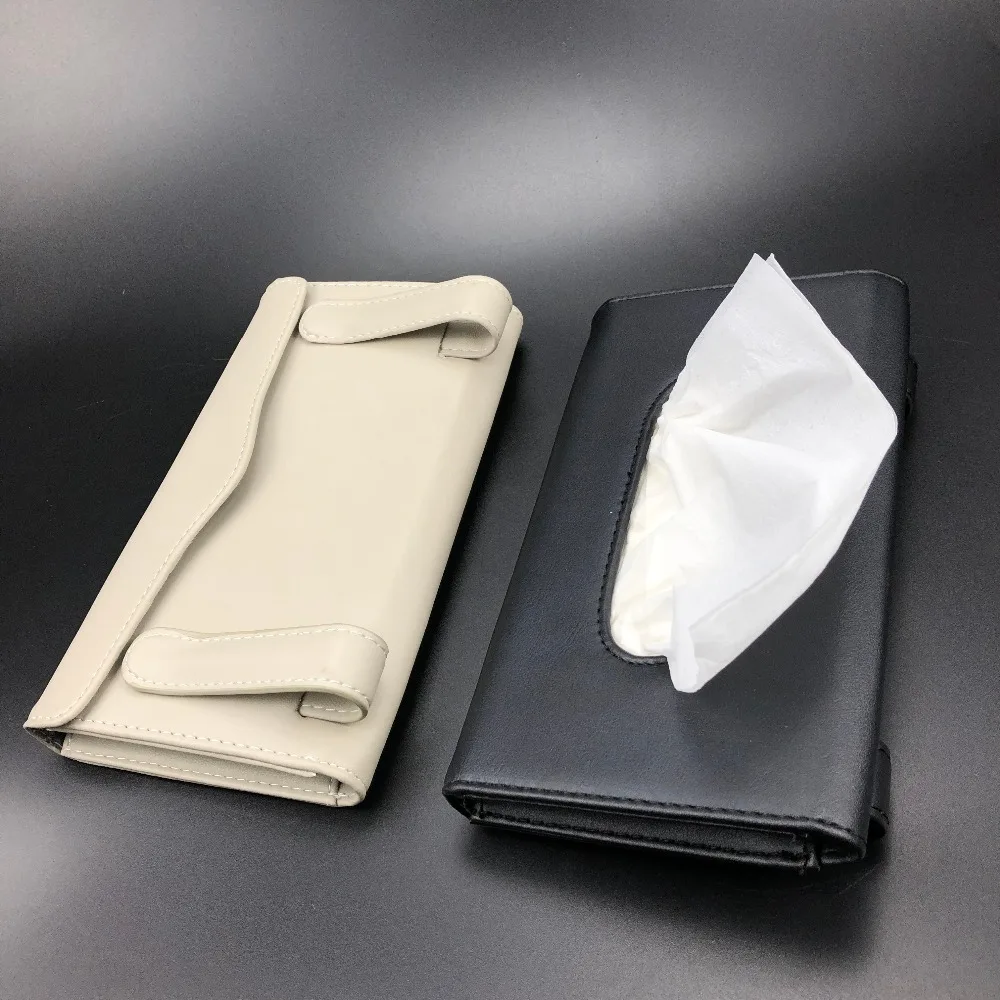 Car Sun visor Tissue Boxes For Chery Tiggo Fulwin A1 A3 QQ E3 E5 G5 V7 EMGRAND EC7 EC7-RV EC8