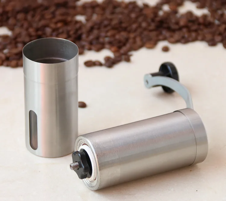 Conveniente In Acciaio Inox Manuale Macinino Da Caffè, Macchina per il Caffè Da Caffè Portatile Mulino idea per la casa e viaggi