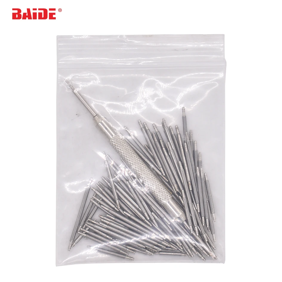 108pcs 8-25mm Stainless Steel Watch Band Strap Spring Bar Link Pins Remover Tool  Wholesale 100set/lot